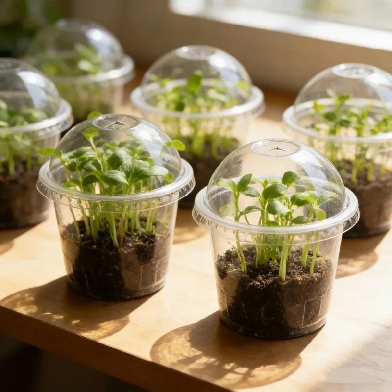 Wholesale Clear Nursery Cup wi - مراجعة Smart Garden Plastic Cups وسعره