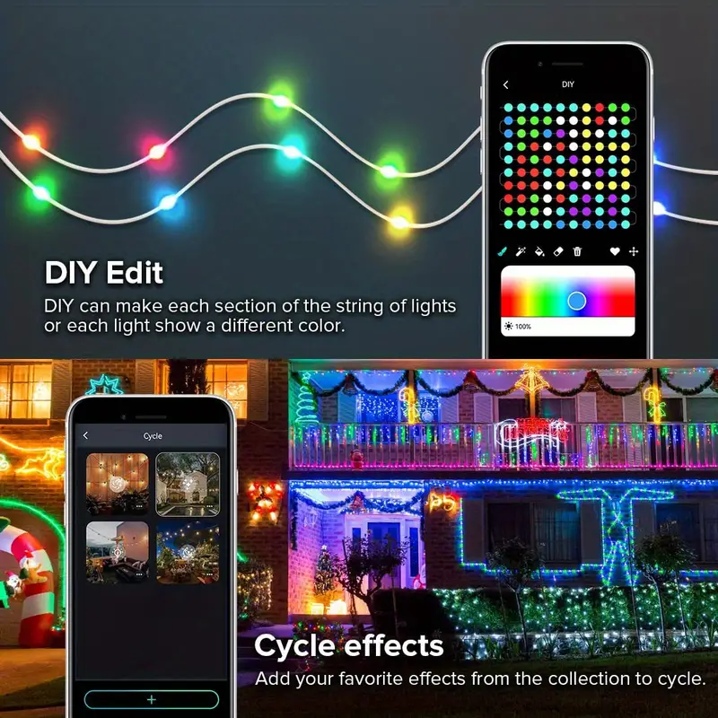 Christmas Lights LED String Li - مراجعة Smart Garden Festoon Lights وسعره