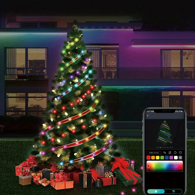 Christmas Lights LED String Li - مراجعة Smart Garden Festoon Lights وسعره