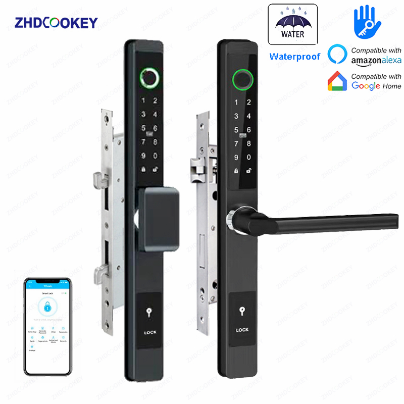 ZHDCOOKEY Biometric Digital Do - مراجعة Smart Garden Gate Lock وسعره