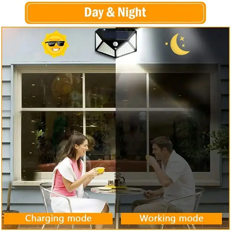 100LED Outdoor Solar Garden Li - مراجعة Smart Garden Light Camera وسعره