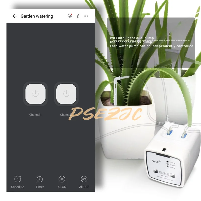 Mobile Phone Remote Control WI - مراجعة Smart Garden Watering Can وسعره