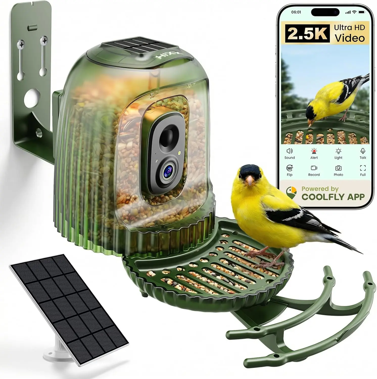 Smart Bird Feeder 4MP Camera A - مراجعة Smart Bird Feeder Camera وسعره