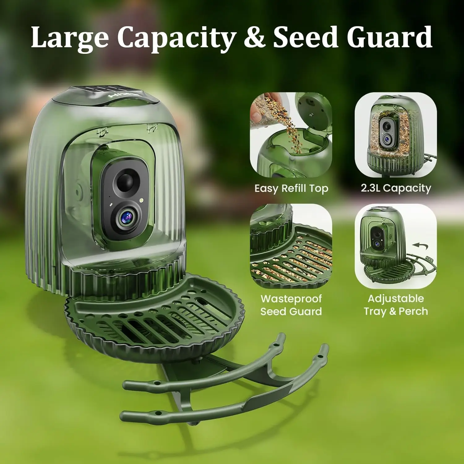 Smart Bird Feeder 4MP Camera A - مراجعة Smart Bird Feeder Camera وسعره