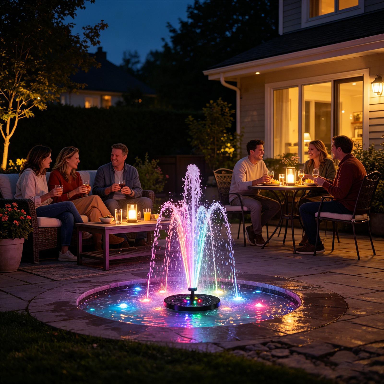 Floating Solar Bird Bath Fount - مراجعة Smart Garden Light Camera وسعره