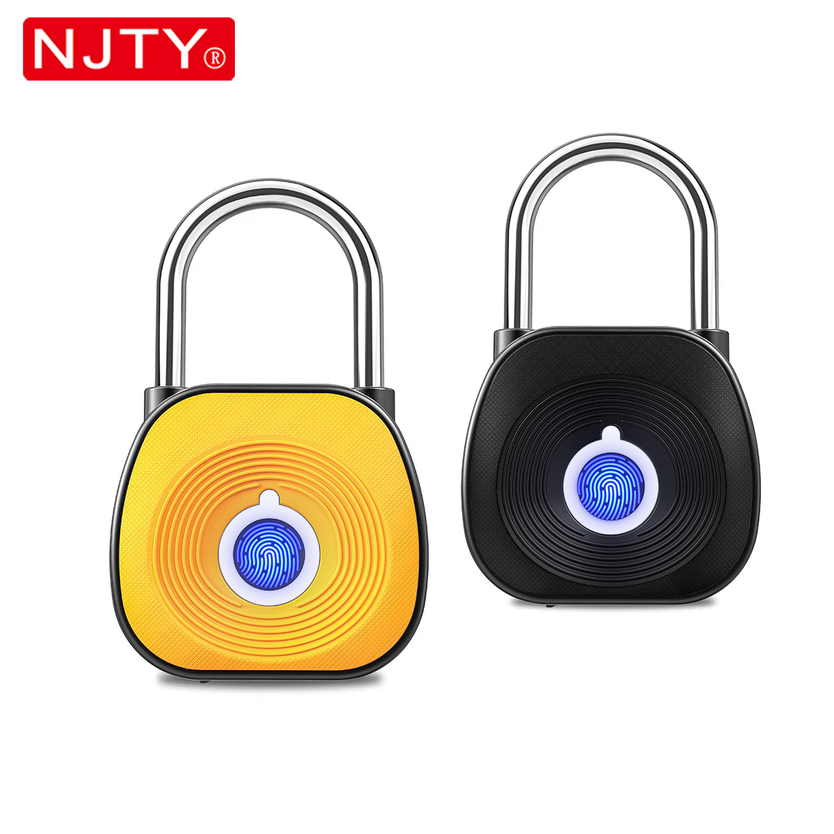 NJTY Fingerprint Padlock Digit - مراجعة Smart Garden Gate Lock وسعره