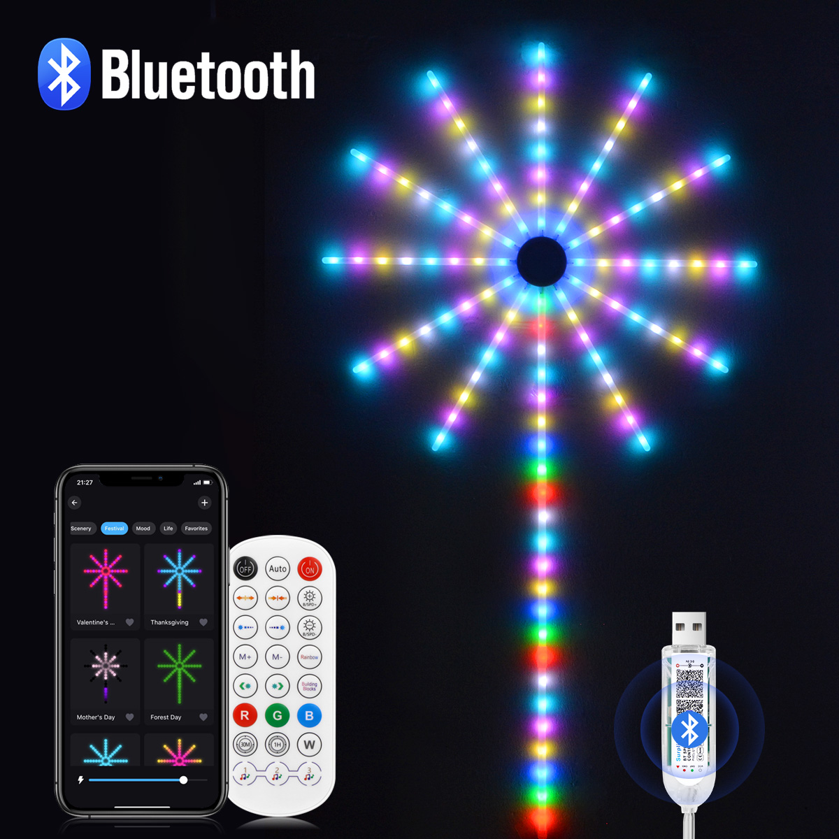 Christmas Fireworks Light RGBI - مراجعة Smart Garden Festoon Lights وسعره
