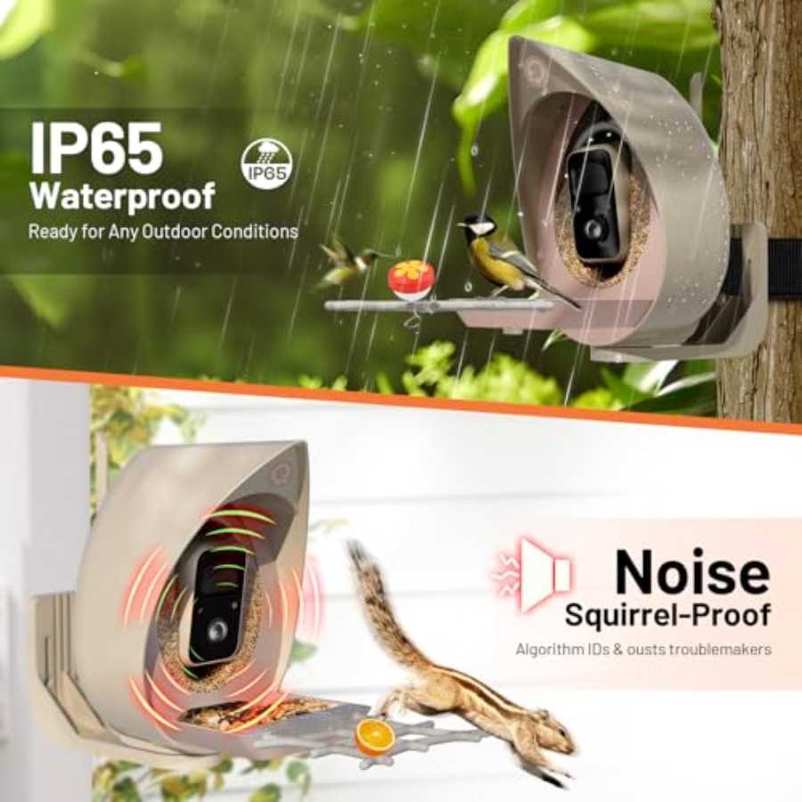 Smart Bird Feeder with Camera  - مراجعة Smart Bird Feeder Camera وسعره