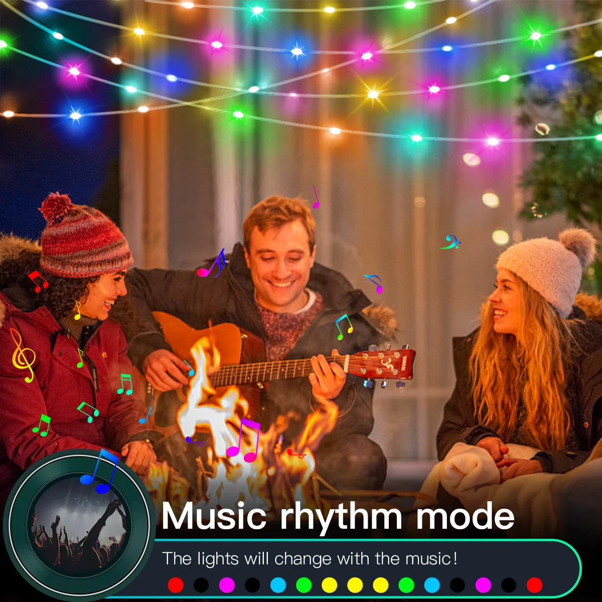 5m 10m 20m Smart String Light  - مراجعة Smart Garden Festoon Lights وسعره