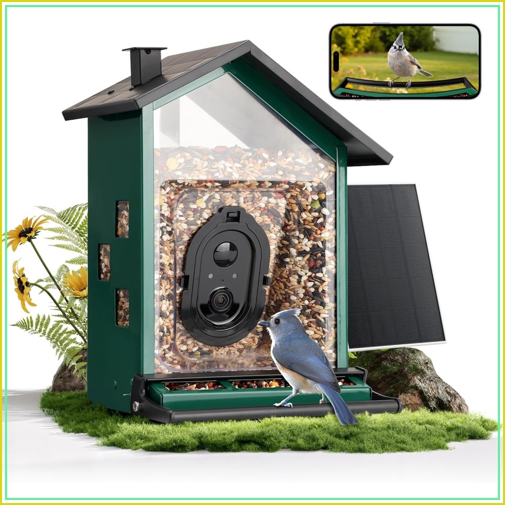 Smart Bird Feeder with Camera, - مراجعة Smart Bird Feeder Camera وسعره
