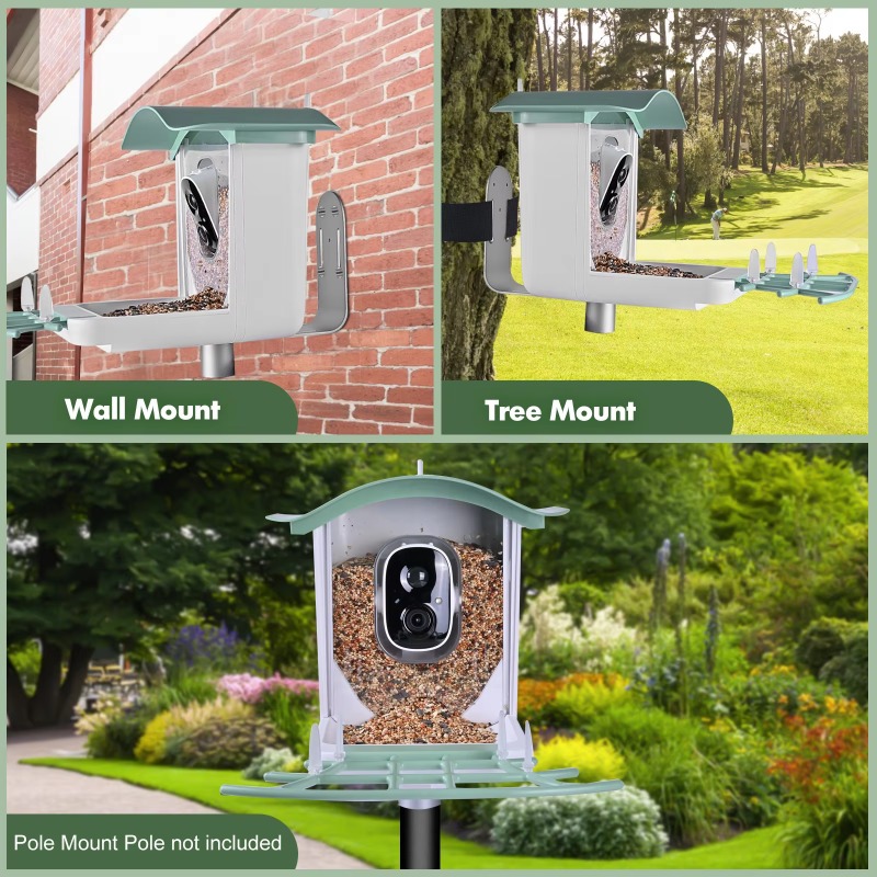Smart Bird Feeder Night Vision - مراجعة Smart Bird Feeder Camera وسعره