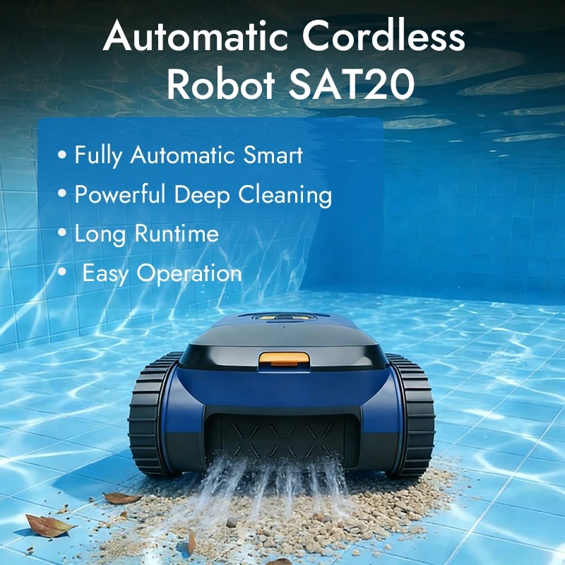 Airo Cordless Robotic Pool Cle - مراجعة Smart Gardening وسعره