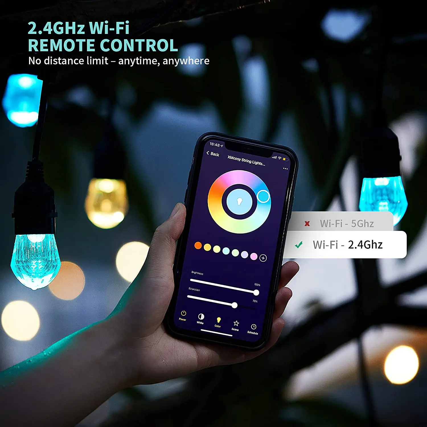 10m 20m 30m Smart LED String L - مراجعة Smart Garden Festoon Lights وسعره